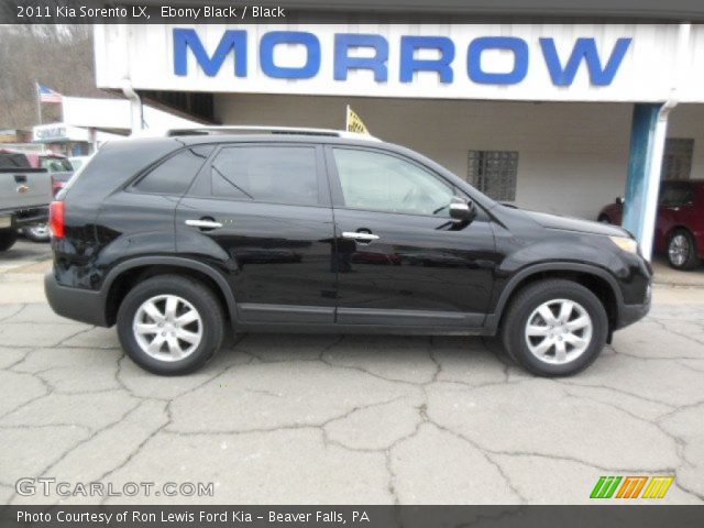 2011 Kia Sorento LX in Ebony Black