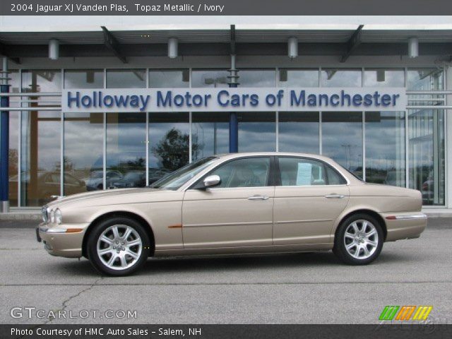 2004 Jaguar XJ Vanden Plas in Topaz Metallic