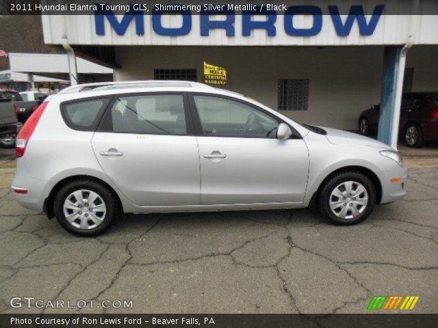 2011 Hyundai Elantra Touring GLS in Shimmering Silver Metallic