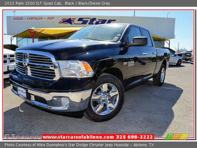 2013 Ram 1500 SLT Quad Cab in Black