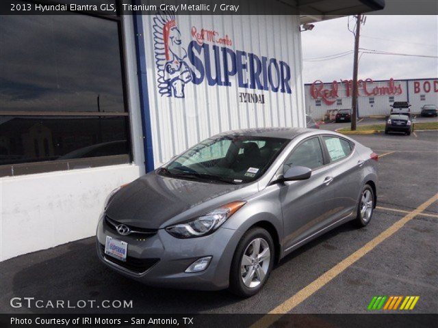 2013 Hyundai Elantra GLS in Titanium Gray Metallic