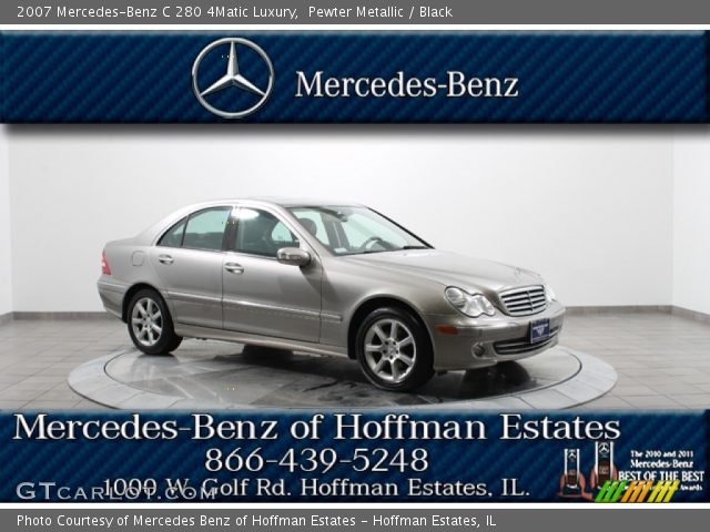 2007 Mercedes-Benz C 280 4Matic Luxury in Pewter Metallic
