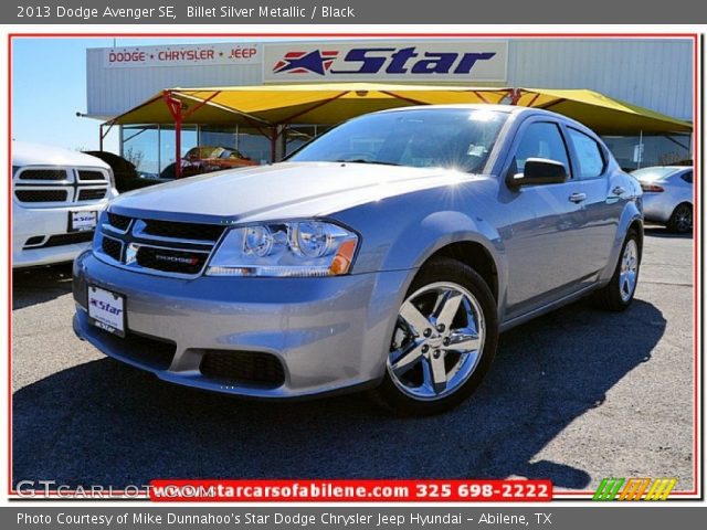 2013 Dodge Avenger SE in Billet Silver Metallic