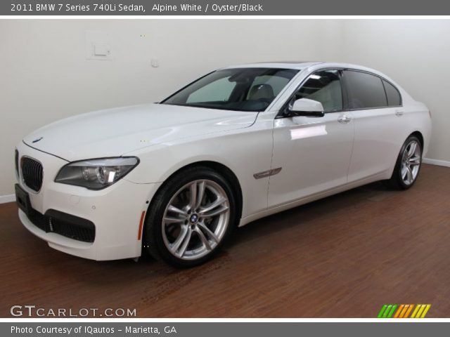 2011 BMW 7 Series 740Li Sedan in Alpine White