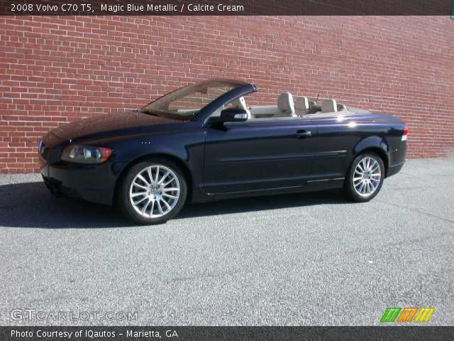 2008 Volvo C70 T5 in Magic Blue Metallic