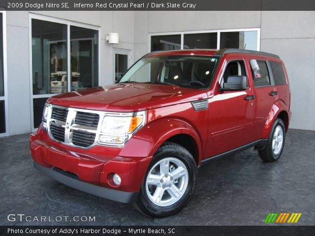 2009 Dodge Nitro SE in Inferno Red Crystal Pearl