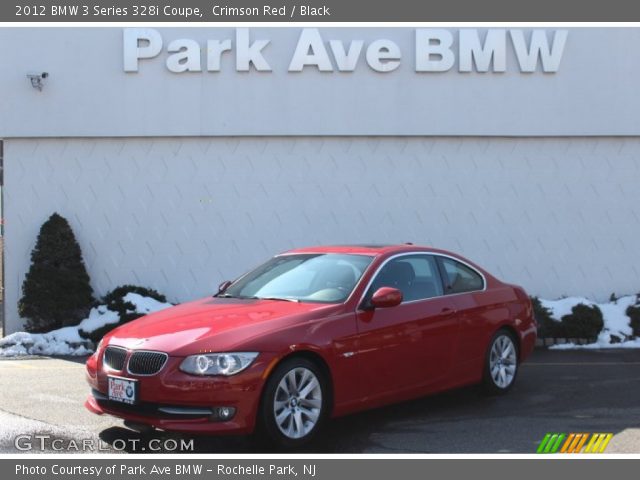 2012 BMW 3 Series 328i Coupe in Crimson Red