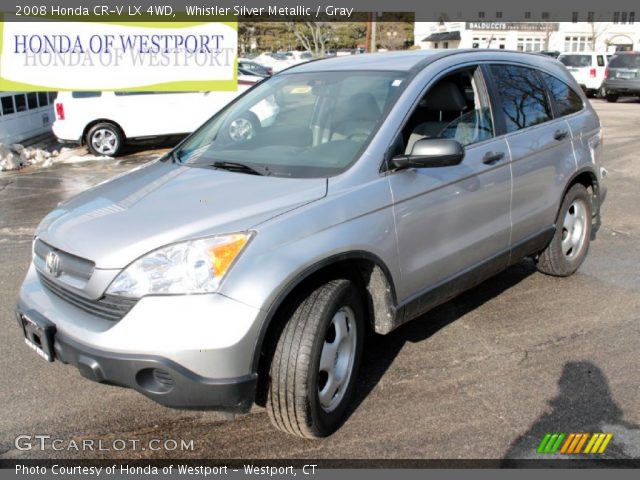2008 Honda CR-V LX 4WD in Whistler Silver Metallic