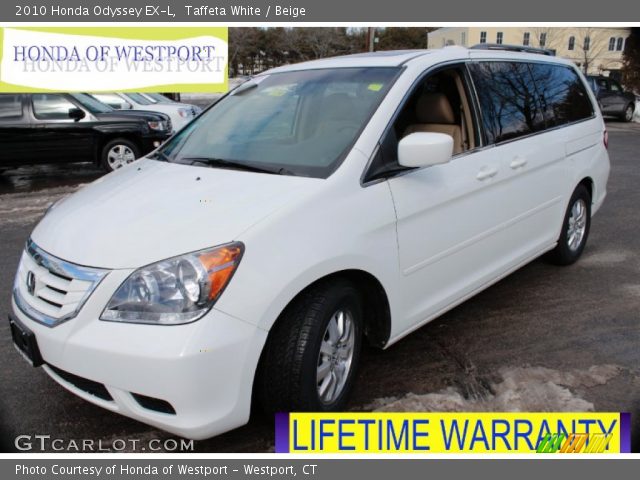 2010 Honda Odyssey EX-L in Taffeta White