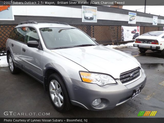 2007 Subaru Outback 2.5i Wagon in Brilliant Silver Metallic