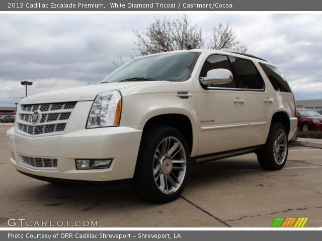 2013 Cadillac Escalade Premium in White Diamond Tricoat