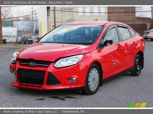 2012 Ford Focus SE SFE Sedan in Race Red