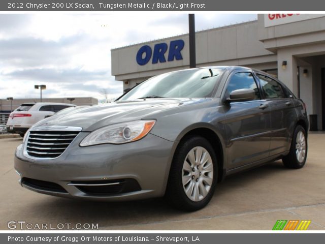 2012 Chrysler 200 LX Sedan in Tungsten Metallic