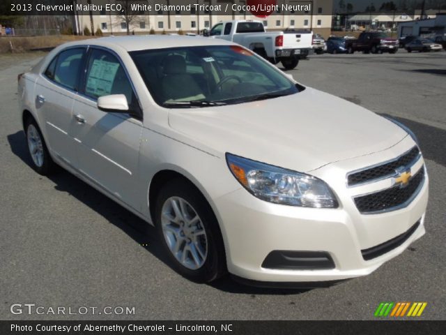 2013 Chevrolet Malibu ECO in White Diamond Tricoat