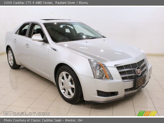 2009 Cadillac CTS 4 AWD Sedan in Radiant Silver