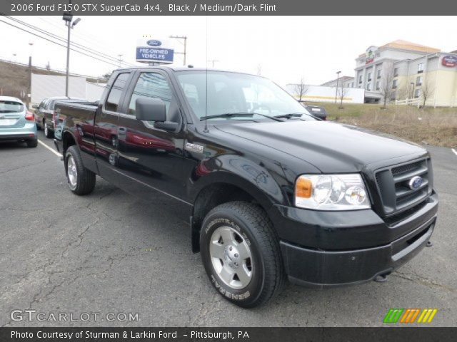 2006 Ford F150 STX SuperCab 4x4 in Black