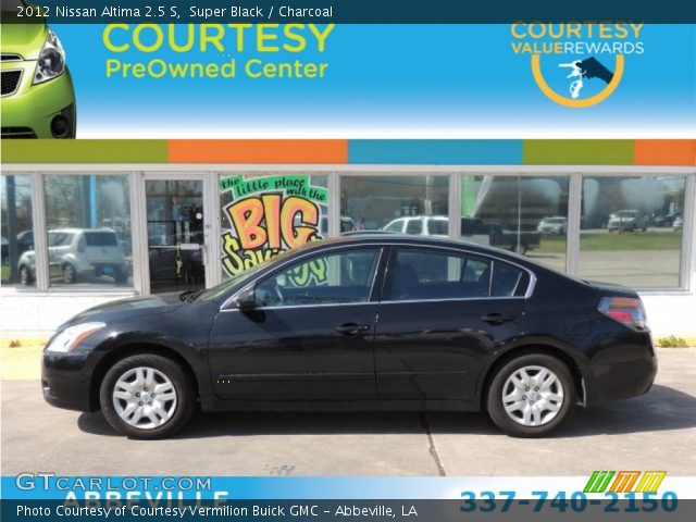 2012 Nissan Altima 2.5 S in Super Black