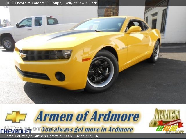 2013 Chevrolet Camaro LS Coupe in Rally Yellow