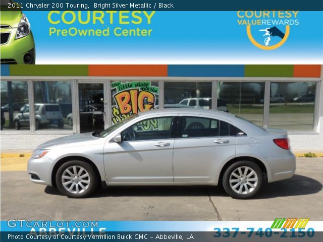 2011 Chrysler 200 Touring in Bright Silver Metallic