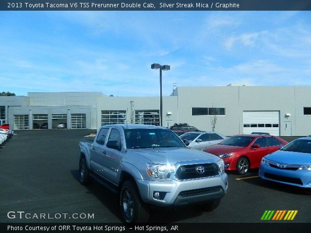 2013 Toyota Tacoma V6 TSS Prerunner Double Cab in Silver Streak Mica