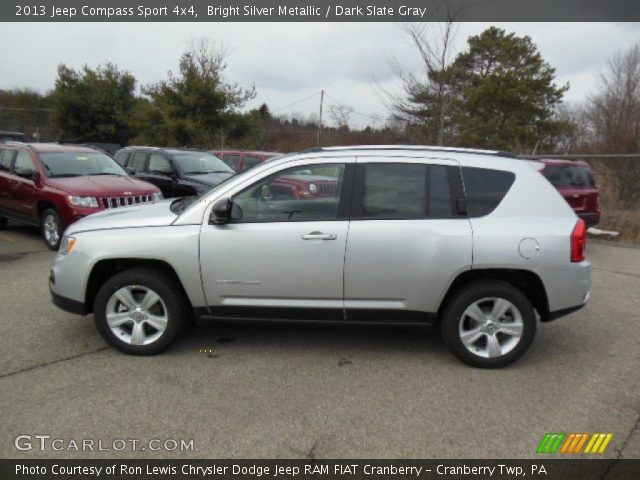 2013 Jeep Compass Sport 4x4 in Bright Silver Metallic