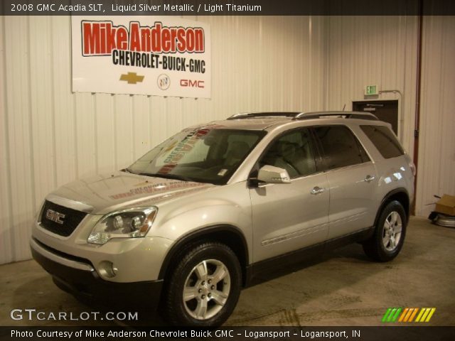 2008 GMC Acadia SLT in Liquid Silver Metallic