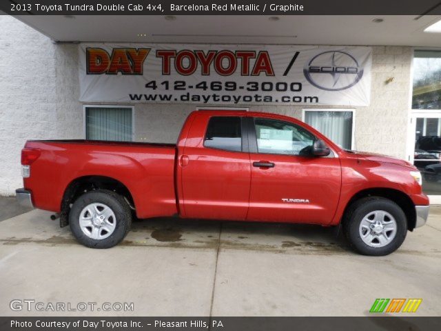 2013 Toyota Tundra Double Cab 4x4 in Barcelona Red Metallic