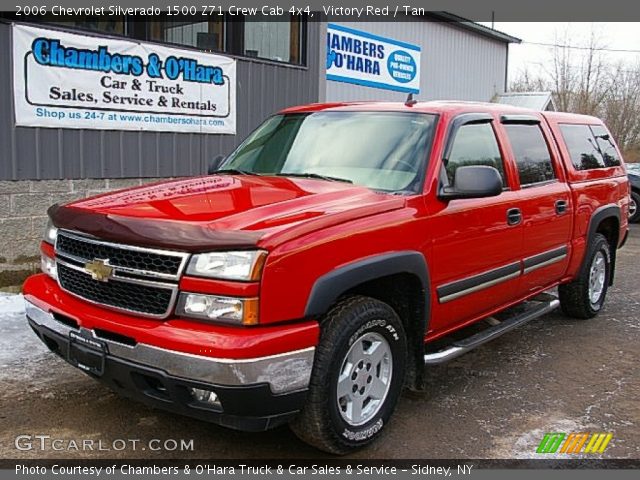 2006 Chevrolet Silverado 1500 Z71 Crew Cab 4x4 in Victory Red