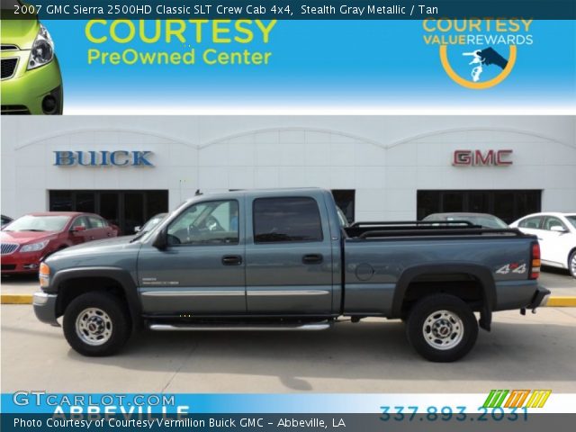 2007 GMC Sierra 2500HD Classic SLT Crew Cab 4x4 in Stealth Gray Metallic