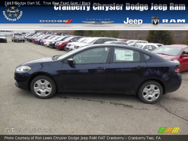 2013 Dodge Dart SE in True Blue Pearl Coat