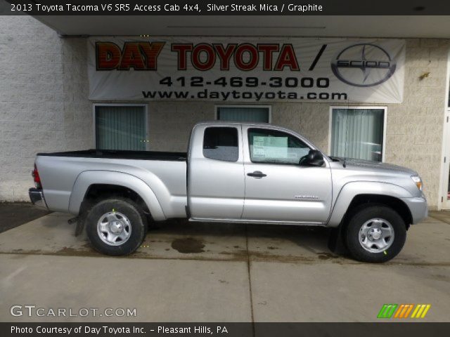 2013 Toyota Tacoma V6 SR5 Access Cab 4x4 in Silver Streak Mica