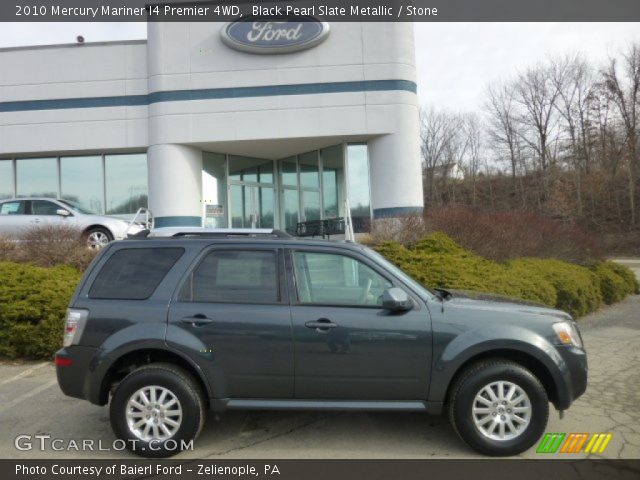 2010 Mercury Mariner I4 Premier 4WD in Black Pearl Slate Metallic