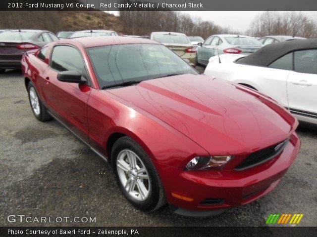 2012 Ford Mustang V6 Coupe in Red Candy Metallic