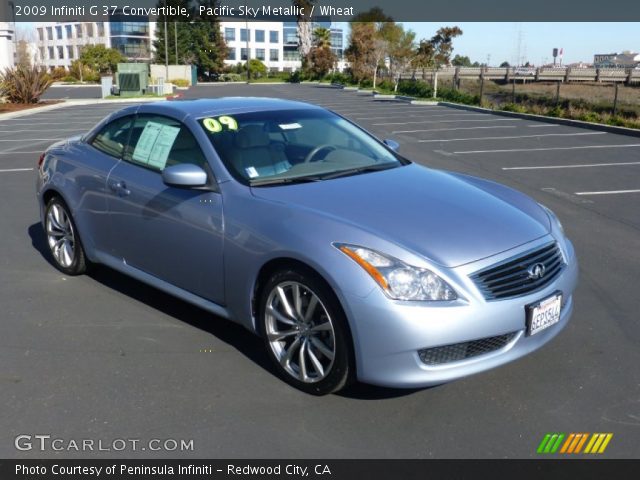 2009 Infiniti G 37 Convertible in Pacific Sky Metallic