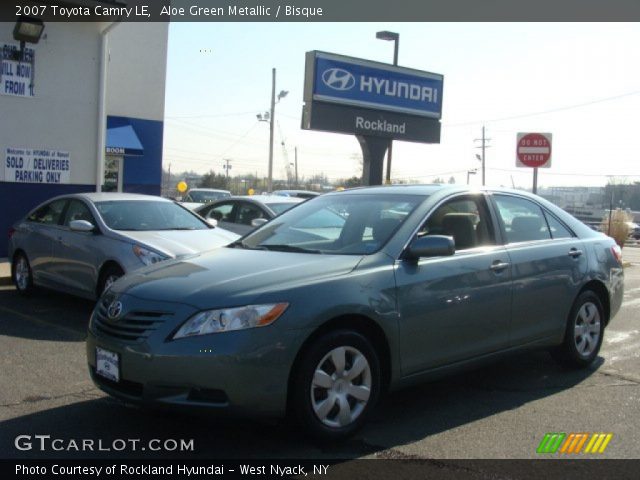 2007 Toyota Camry LE in Aloe Green Metallic