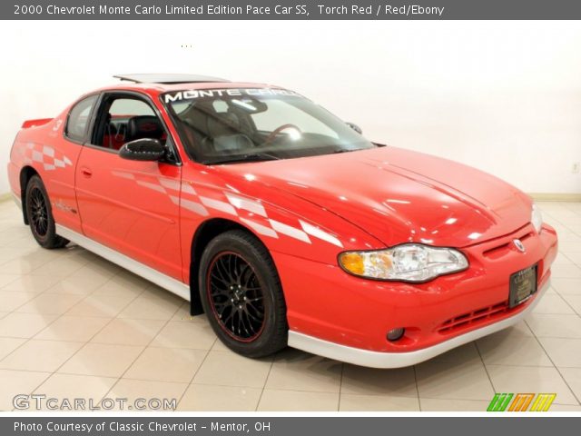 2000 Chevrolet Monte Carlo Limited Edition Pace Car SS in Torch Red
