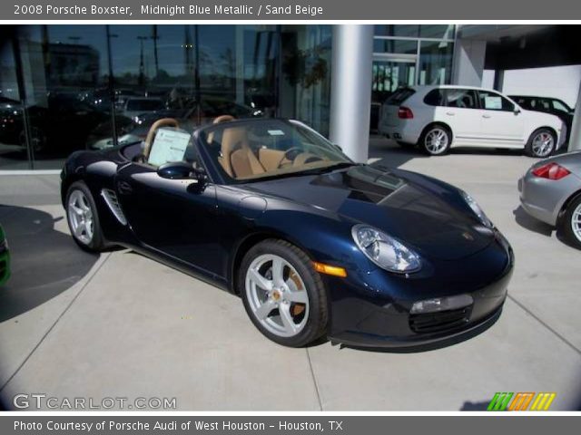 2008 Porsche Boxster  in Midnight Blue Metallic