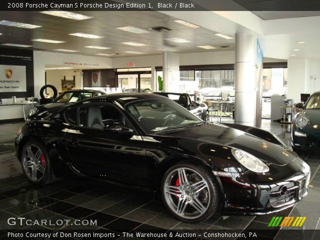 2008 Porsche Cayman S Porsche Design Edition 1 in Black