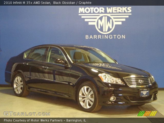2010 Infiniti M 35x AWD Sedan in Black Obsidian