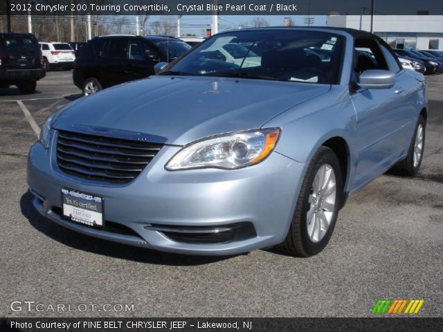 2012 Chrysler 200 Touring Convertible in Crystal Blue Pearl Coat