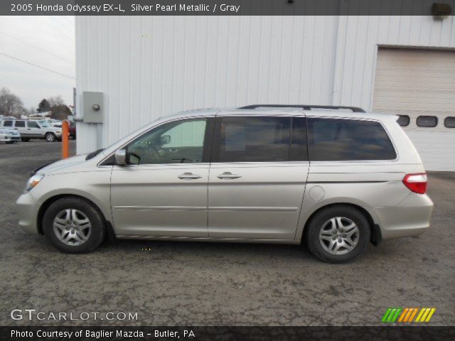 2005 Honda Odyssey EX-L in Silver Pearl Metallic