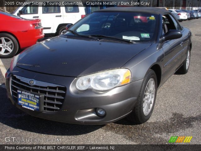 2005 Chrysler Sebring Touring Convertible in Graphite Metallic