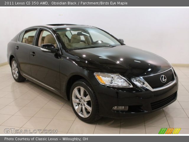 2011 Lexus GS 350 AWD in Obsidian Black
