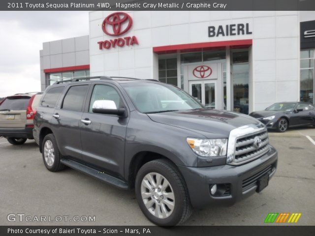 2011 Toyota Sequoia Platinum 4WD in Magnetic Gray Metallic