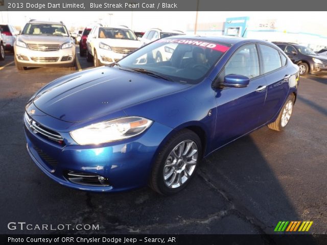 2013 Dodge Dart Limited in Blue Streak Pearl Coat