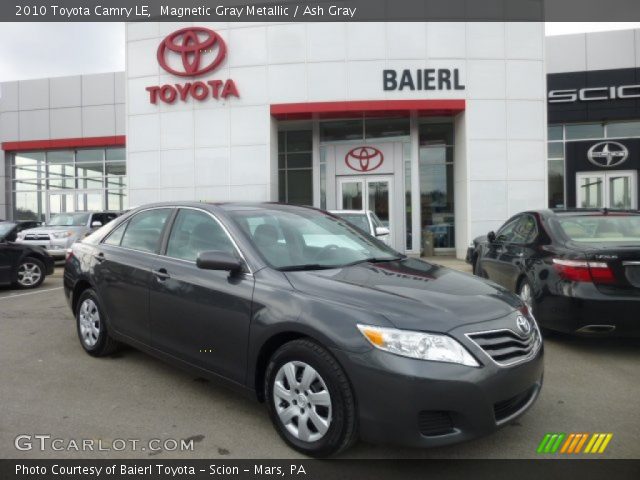 2010 Toyota Camry LE in Magnetic Gray Metallic