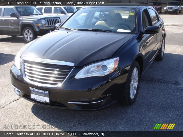 2012 Chrysler 200 Touring Sedan in Black