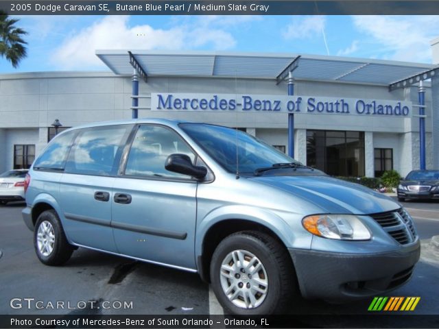 2005 Dodge Caravan SE in Butane Blue Pearl