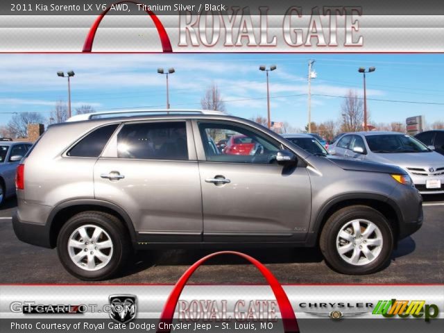 2011 Kia Sorento LX V6 AWD in Titanium Silver