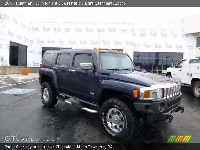 2007 Hummer H3  in Midnight Blue Metallic